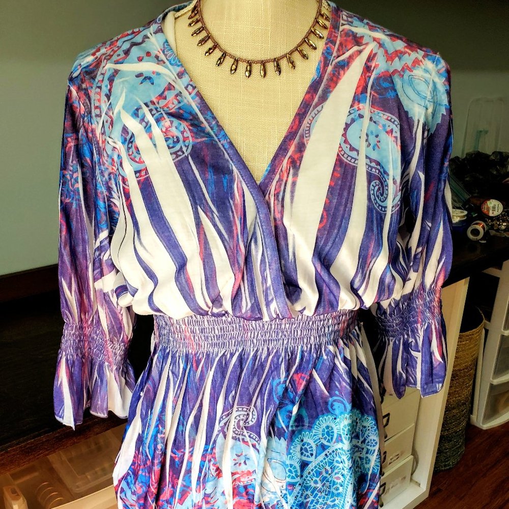 Colorful Paisley Top - Picture 7 of 7